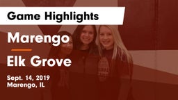 Marengo  vs Elk Grove  Game Highlights - Sept. 14, 2019