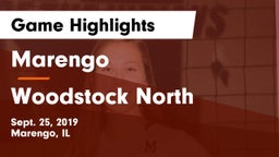 Marengo  vs Woodstock North  Game Highlights - Sept. 25, 2019