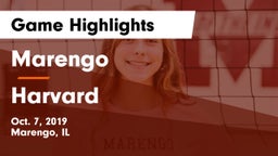Marengo  vs Harvard  Game Highlights - Oct. 7, 2019