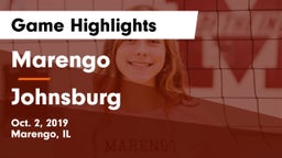 Marengo  vs Johnsburg  Game Highlights - Oct. 2, 2019