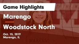 Marengo  vs Woodstock North  Game Highlights - Oct. 15, 2019