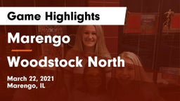 Marengo  vs Woodstock North  Game Highlights - March 22, 2021
