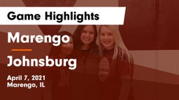 Marengo  vs Johnsburg  Game Highlights - April 7, 2021