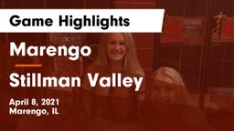 Marengo  vs Stillman Valley  Game Highlights - April 8, 2021