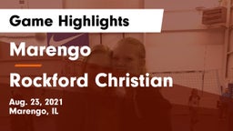 Marengo  vs Rockford Christian  Game Highlights - Aug. 23, 2021