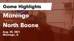 Marengo  vs North Boone  Game Highlights - Aug. 30, 2021
