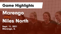 Marengo  vs Niles North  Game Highlights - Sept. 11, 2021