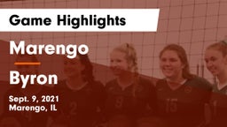 Marengo  vs Byron  Game Highlights - Sept. 9, 2021