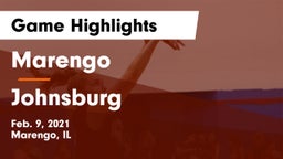 Marengo  vs Johnsburg  Game Highlights - Feb. 9, 2021