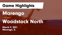 Marengo  vs Woodstock North  Game Highlights - March 9, 2021