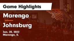 Marengo  vs Johnsburg  Game Highlights - Jan. 20, 2022