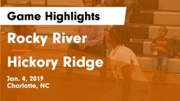 Rocky River  vs Hickory Ridge  Game Highlights - Jan. 4, 2019