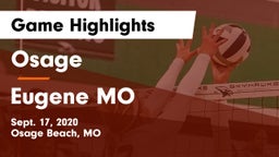 Osage  vs Eugene MO Game Highlights - Sept. 17, 2020