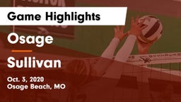Osage  vs Sullivan  Game Highlights - Oct. 3, 2020