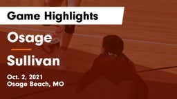 Osage  vs Sullivan  Game Highlights - Oct. 2, 2021