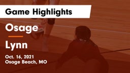 Osage  vs Lynn Game Highlights - Oct. 16, 2021