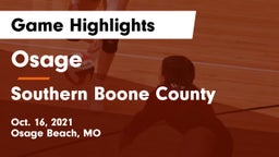 Osage  vs Southern Boone County Game Highlights - Oct. 16, 2021