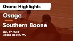Osage  vs Southern Boone  Game Highlights - Oct. 19, 2021
