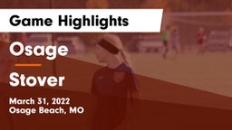 Osage  vs Stover   Game Highlights - March 31, 2022