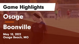Osage  vs Boonville  Game Highlights - May 10, 2022
