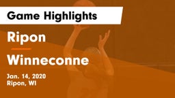 Ripon  vs Winneconne Game Highlights - Jan. 14, 2020
