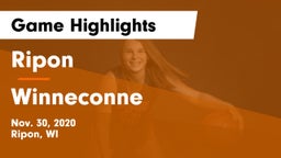 Ripon  vs Winneconne  Game Highlights - Nov. 30, 2020