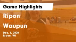 Ripon  vs Waupun  Game Highlights - Dec. 1, 2020
