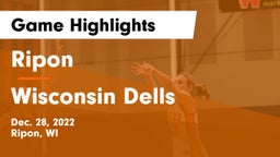 Ripon  vs Wisconsin Dells  Game Highlights - Dec. 28, 2022