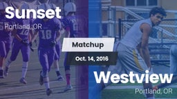 Matchup: Sunset  vs. Westview  2016