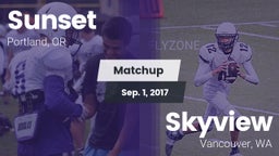 Matchup: Sunset  vs. Skyview  2017