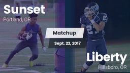 Matchup: Sunset  vs. Liberty  2017