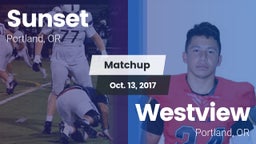 Matchup: Sunset  vs. Westview  2017