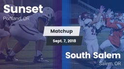 Matchup: Sunset  vs. South Salem  2018