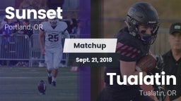 Matchup: Sunset  vs. Tualatin  2018