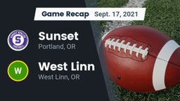 Recap: Sunset  vs. West Linn  2021