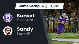 Recap: Sunset  vs. Sandy  2023