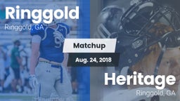 Matchup: Ringgold  vs. Heritage  2018