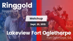 Matchup: Ringgold  vs. Lakeview Fort Oglethorpe  2019