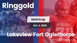 Matchup: Ringgold  vs. Lakeview Fort Oglethorpe  2020