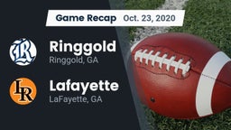 Recap: Ringgold  vs. Lafayette  2020
