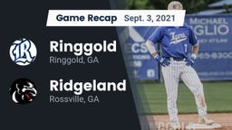 Recap: Ringgold  vs. Ridgeland  2021
