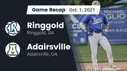 Recap: Ringgold  vs. Adairsville  2021