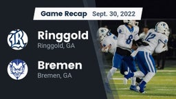 Recap: Ringgold  vs. Bremen  2022