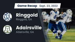 Recap: Ringgold  vs. Adairsville  2022