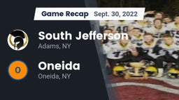 Recap: South Jefferson  vs. Oneida  2022