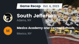 Recap: South Jefferson  vs. Mexico Academy and Central Schools 2023