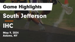 South Jefferson  vs IHC Game Highlights - May 9, 2024