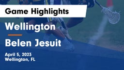 Wellington  vs  Belen Jesuit  Game Highlights - April 5, 2023