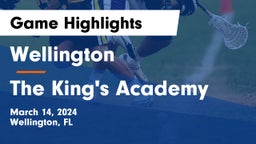 Wellington  vs The King's Academy Game Highlights - March 14, 2024