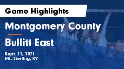 Montgomery County  vs Bullitt East Game Highlights - Sept. 11, 2021
